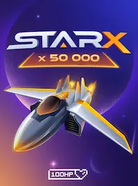 StarX crash game at 930K COM